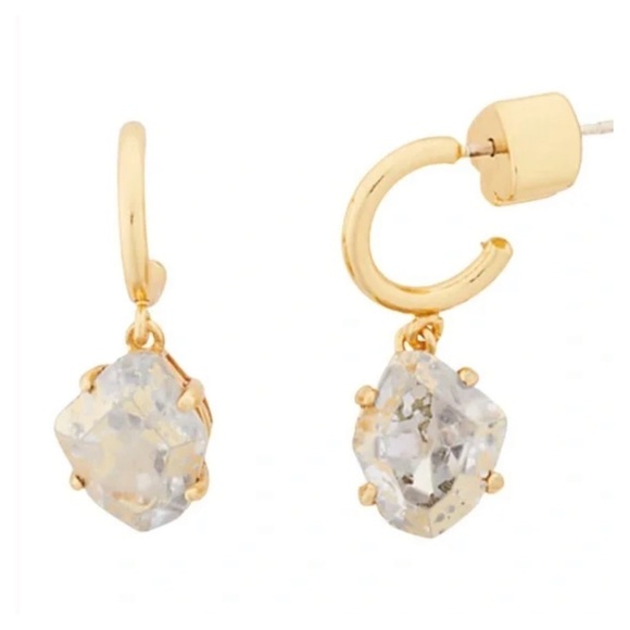 KATE SPADE • Treasure Trove Huggies Hoop Earrings - Picture 1 of 5